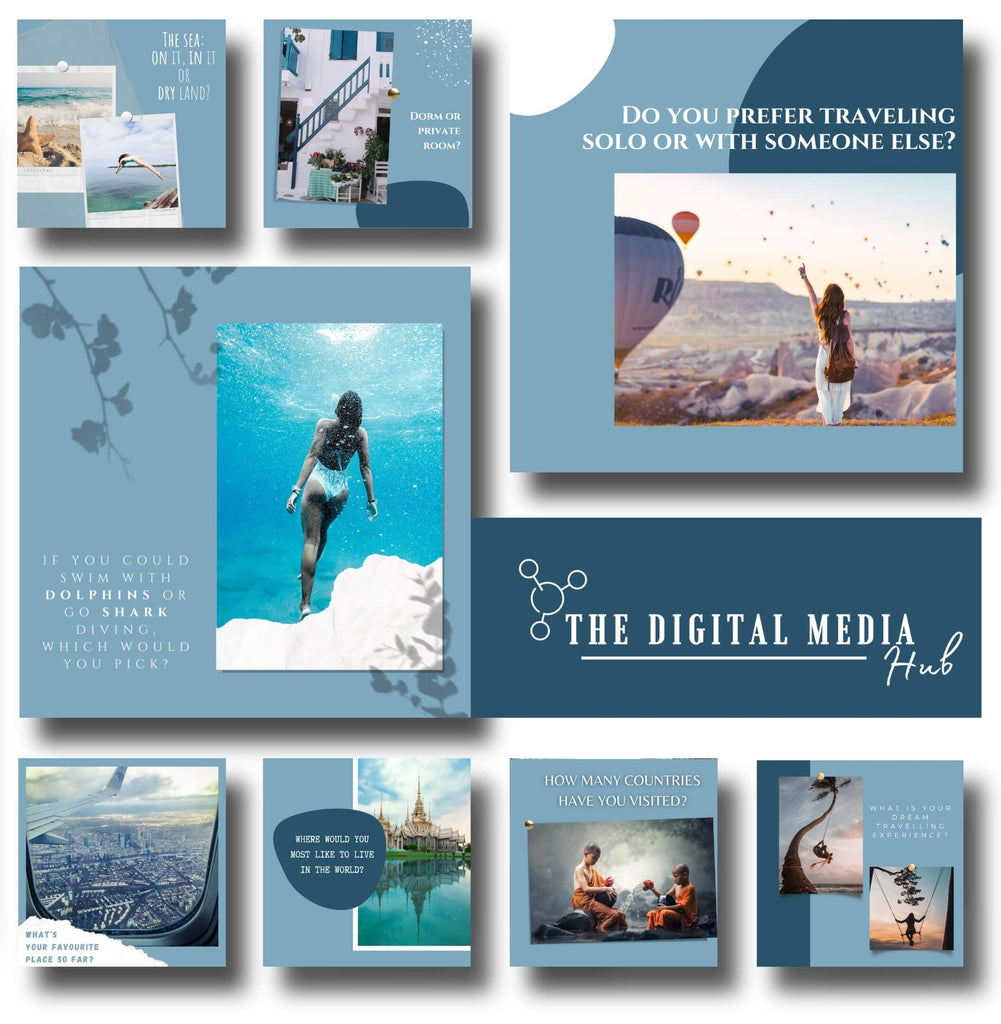 Travel Bundle | Ready to Share Social Media Templates & Content – The ...